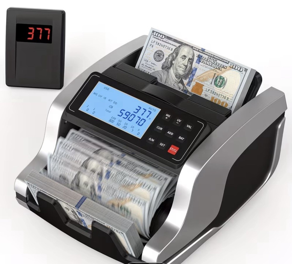 Money Counter Machine with Banknote Counting Function Bill Cash Currency