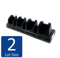 Lot of 2 Intermec 852-916-002 Quad Charging Cradle 1002UU04 for CK70 71 Scanners