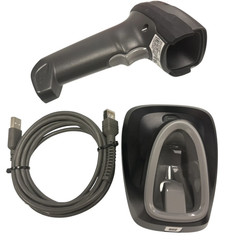 Zebra Wireless Barcode Scanner (DS2278) + Charging Cradle (CR2278) and USB Cord