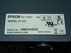 Epson TM-T88IV M129H Serial Interface Thermal Point of Sale Receipt Printer