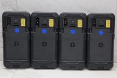 4 LOT – Datalogic Memor 30 Mobile Computer Barcode Reader Scanner Charging Dock