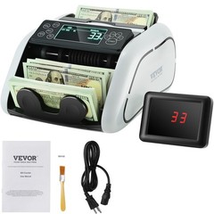 VEVOR Money Counter Machine Bill Counter with UV MG IR DD Counterfeit Detection