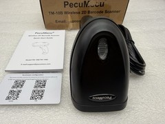 PecuMecu Bluetooth 1D&2D Barcode Scanner 3-in-1 Wireless USB QR Data Matrix Scan