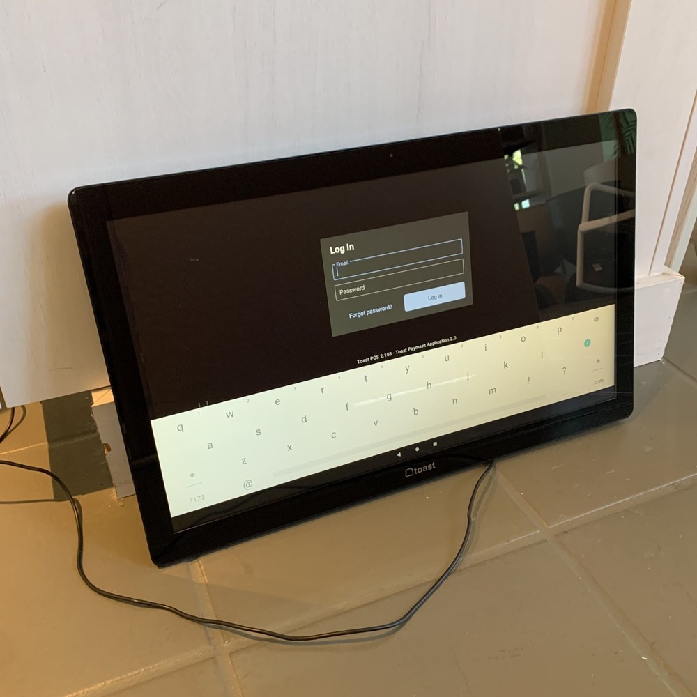 TOAST KDS Terminal ~ 22″ Touchscreen Restaurant Display Tested ~ ELO