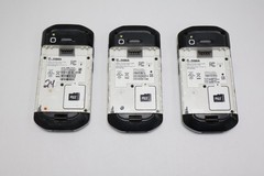 Lot of 3 Zebra TC510K Handheld Touch Computer Broken Screens Unknown Status READ