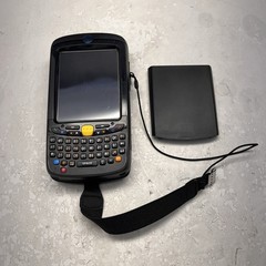 Symbol MC55A0-P20SWQQA7WR Handheld Barcode Scanner With Charging Dock Sold As Is