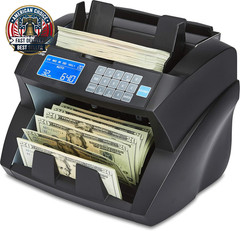 NC30 Bill Counter & Counterfeit Detector – Cash Money Currency Machine