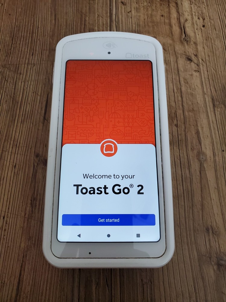 Toast Flex POS Go 2 Handheld Tablet Mobile Computer Device – MPN: TG200