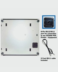 13″ Electronic Cash Register Drawer for Point of Sale (POS) System with 4 Bill 5