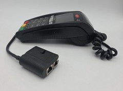 Ingenico iCT250 Credit Card Terminal Reader With Power Cord UNTESTED