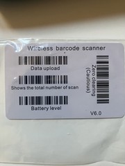NADAMOO BUR3003 433MHz Wireless Barcode Scanner