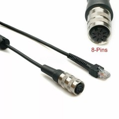 10 LOT Motorola Symbol 25-71917 8-Pin Scanner Power Cable LS3408 VC5090 DS3508