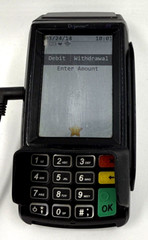 Dejavoo Z9 3.5″ VEGA3000 LCD POS Credit Card Terminal No Power Cord / Tested