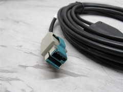 5 NEW Datalogic 9800I POS 12V Powered USB – Y Split 3-Pin Power & Host 90A052212