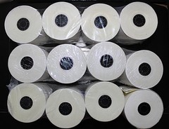 2 Ply 3″ Register 12 Rolls POS Adding Machine Calculator Paper Tape Non-Thermal