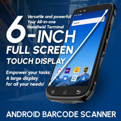 Android 12 Barcode Scanner 4+64GB Built-In 1D/2D/QR Zebra SE4710 Bar Code Scanne