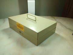 MMF Industries Steel Secure Combination Cash Box. Excellent Quality & Condition