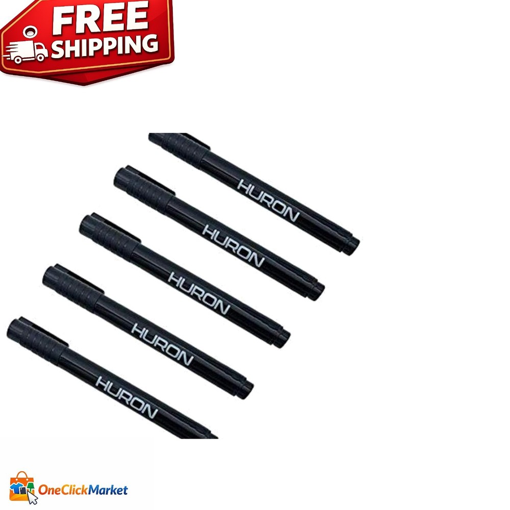 Reliable 5-Pack Counterfeit Money Marker Detector Pen for Fast Currency Checks