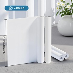 US Letter QuickDry Thermal Printer Paper 4 Rolls 8.5×11 Inch A4 Compatible