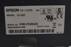 Epson TM-U220 Receipt/Kitchen Printer Model: M188B