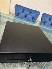 Volcora Cash Drawer -Black With Key 500041 ￼￼
