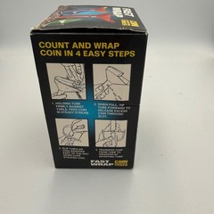 MMF Industries Fast Wrap Coin Counting Tubes 4 Color Coded Set 224000400 USA