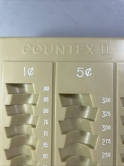 MMF Industries Countex II Plastic Coin Counting/Sorting Tray