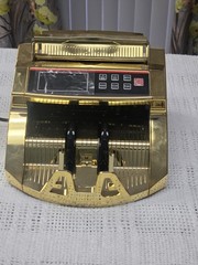 Homeland goods Gold Money Bill Counter machine not tested missing power cable