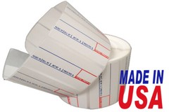 CAS 8000 Printing Scale Label, 58 x 30 mm, UPC12 Rolls Per Case Made in USA