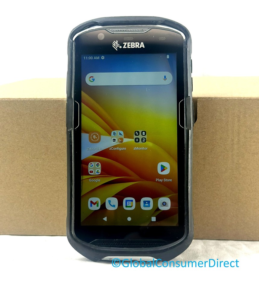 Zebra TC57 TC57HO-1PEZU4P-A6 GSM LTE CDMA SIM Android 14 1D/2D Barcode Scanner