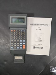 Unitech PT815 Data Collection Terminal (PT-815) With Manual Sold As Is Unit