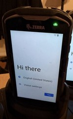 Zebra TC52C Hand Held Computer. Blue Tooth And Wi-Fi Capable. Rugged & Reliable