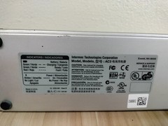 Intermec AC3 8 Socket Charger w/ 8 Li-ION Rechargeable Battery 7.4V & Adapter