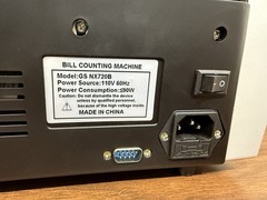 G-STAR TECHNOLOGIES GS NX-720B Bill Counting Machine – Used Working