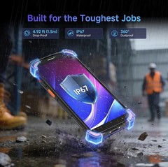 Barcode Scanner F2 Android 15 w/Zebra4710 Scan Engine 6” Rugged PDA IP67