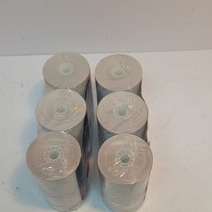 NCR 856445 Thermal Calculator Paper Rolls 2 1/4 in x 165 ft, 12 Rolls
