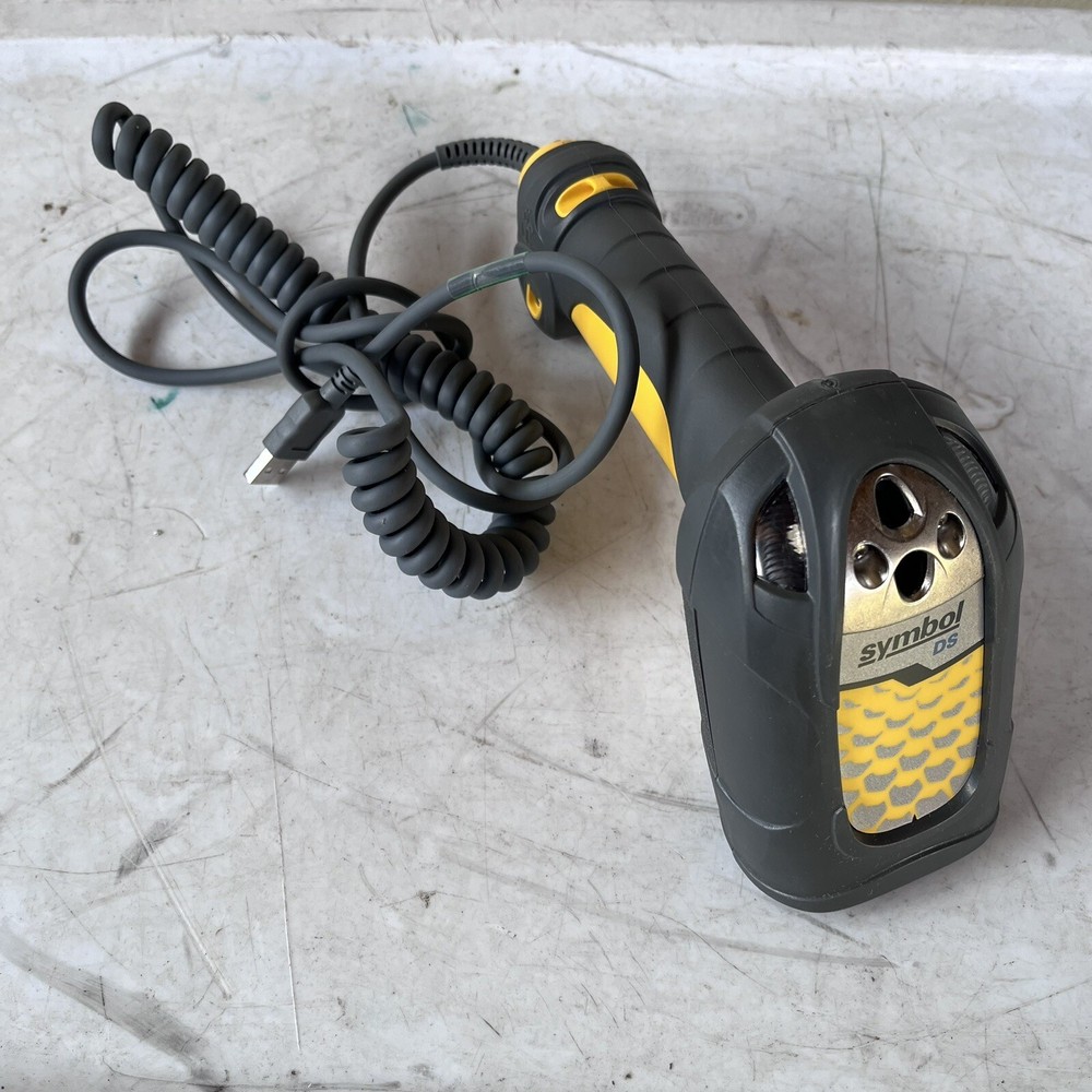 Symbol Technologies DS3408-SF20005R Barcode Scanner W/Cable USB 1D 2D