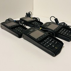 Lot of 4 Ingenico Lane/3000 Credit Card Reader Terminals Tested No Power Supply