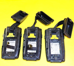 ⚡UNTESTED⚡LOT OF 3x JANAM XM66W-MPAFBVJ0 WINDOWS MOBILE COMPUTER BARCODE SCANNER