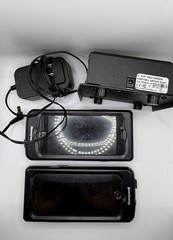 Honeywell Captuvo SL42H Scanner Sled (2 Units + Charging Dock + AC Adapter)