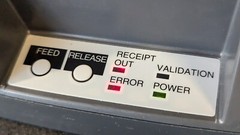 Epson TM-U325D Receipt / Validation Printer M133A – No Power Supply 🔥Works🔥