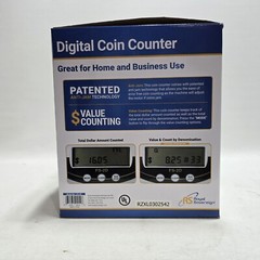 Royal Sovereign FS-2D Electric Coin Sorter – Digital Display Fast Sort