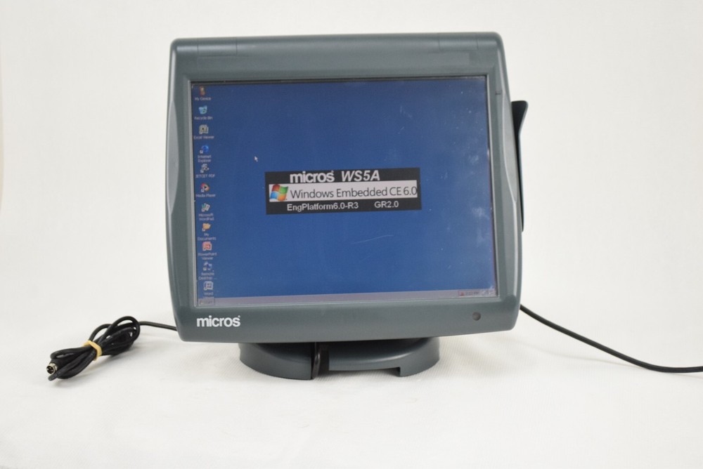 Micros WorkStation 5A Point of Sale System With Stand
