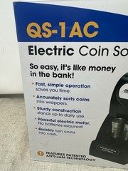 Royal Sovereign QS-1AC Coin Sorter Counter Machine tested and works perfectly