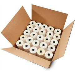 Watson Distributing 3″ x 90′ 2-Ply Carbonless Paper Rolls – White/Canary