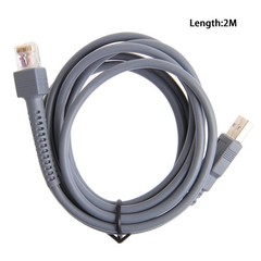 200cm 6.56FT USB Data Cable for Symbol Barcode Scanner LS1203 LS2208 LS4008I