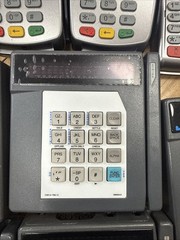 Verifone Vx520 VX 520 EMV NFC CTLS Credit Card Terminal Chip Reader W/ Adapter