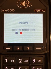 Ingenico Lane/3000 PIN Pad with power supply