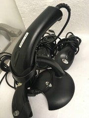 LOT of 5 USB handheld barcode scanners GNSA177 unbranded with 1 stand