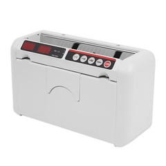 Bill Counter Money Cash Counting Machine Portable Rechargeable UV Detection New
